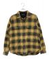 MINEDENIM（マインデニム）の古着「オンブレチェックシャツ　Ombre Check Flannel CPO SH」｜イエロー