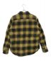 MINEDENIM (マインデニム) オンブレチェックシャツ　Ombre Check Flannel CPO SH イエロー サイズ:2：13000円