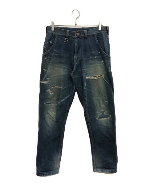 EGO TRIPPING（エゴ トリッピング）EGO TRIPPING (エゴ トリッピング) NEAD DENIM 3th -REMAKE- デニムパンツ　623754 インディゴ サイズ:30の古着・服飾アイテム