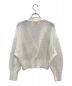 AKIRA NAKA (アキラナカ) Galina cropped knit cardigan　ES2444-WH ホワイト サイズ:2：14000円