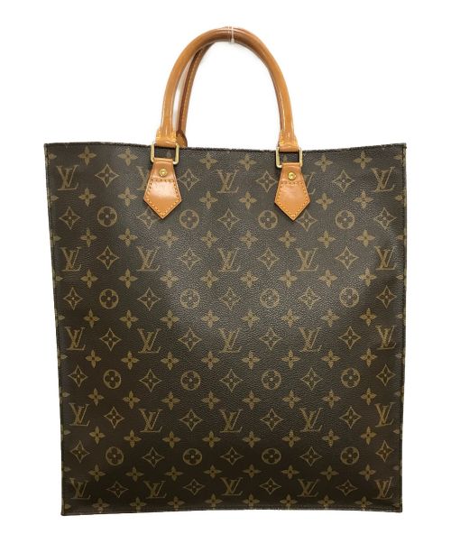 LOUIS VUITTON（ルイ ヴィトン）LOUIS VUITTON (ルイ ヴィトン) サックプラトートバッグ　モノグラム　　M51140　MI1012 ブラウンの古着・服飾アイテム