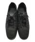 中古・古着 YOHJI YAMAMOTO (ヨウジヤマモト) BLACK CANVAS LOW CUT SNEAKERS ブラック サイズ:02：15000円