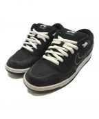 NIKE×WASTED YOUTHナイキ×ウエステッド ユース）の古着「スニーカー　DUNK LOW」｜ホワイト×ブラック