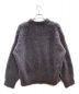 MAISON SPECIAL (メゾンスペシャル) Mourine Brushed Kid Mohair Crew Neck Knit Pullover パープル サイズ:1：9000円