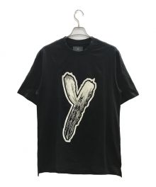 Y-3（ワイスリー）の古着「LOGO GFX TEE」｜ブラック