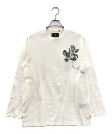 Y-3（ワイスリー）の古着「GFX LS TEE　IV7742」｜ホワイト