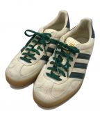 adidasアディダス）の古着「ローカットスニーカー/adidas/Gazelle Indoor」｜ベージュ×グリーン