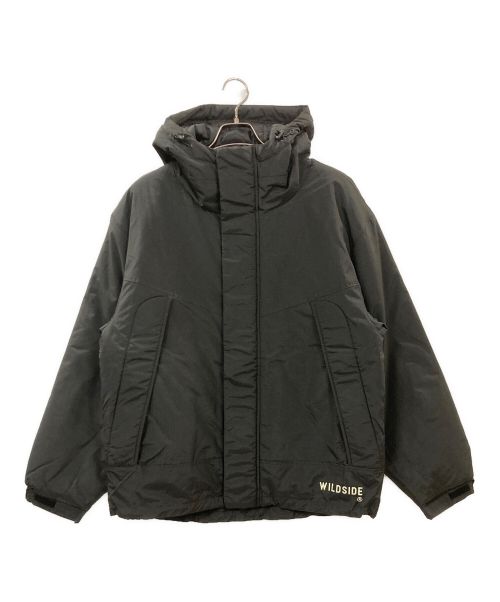 WILDSIDE YOHJI YAMAMOTO（ワイルドサイド ヨウジ ヤマモト）WILDSIDE YOHJI YAMAMOTO (ワイルドサイド ヨウジ ヤマモト) Nylon Shell Parka ブラック サイズ:4の古着・服飾アイテム