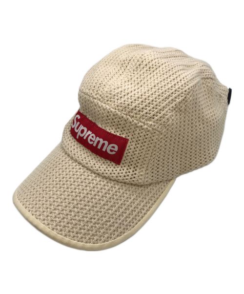 SUPREME（シュプリーム）SUPREME (シュプリーム) string camp cap アイボリーの古着・服飾アイテム