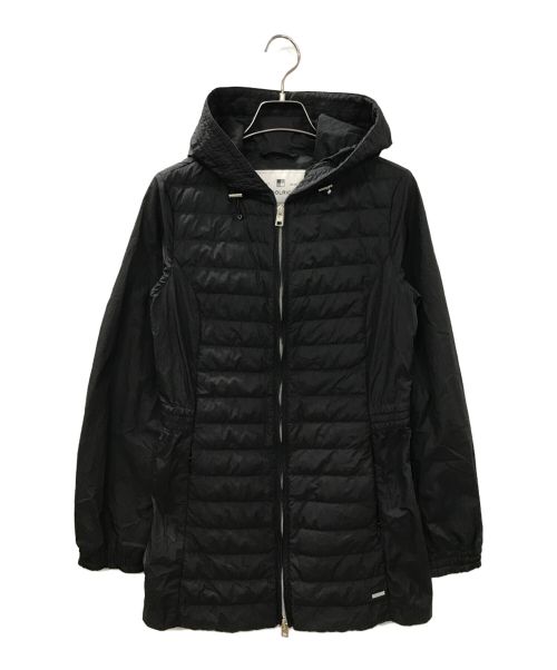 WOOLRICH（ウールリッチ）WOOLRICH (ウールリッチ) ダウン切替ナイロンパーカー ブラック サイズ:XSの古着・服飾アイテム