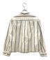 MARGARET HOWELL (マーガレットハウエル) BOLD STRIPE COTTON LINEN　24SS　578-4153012 ホワイト×ブルー サイズ:1：15000円