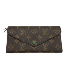 LOUIS VUITTON（ルイ ヴィトン）の古着「ポルトフォイユ・ジョゼフィーヌ　モノグラム　ヴェール　SP0110」｜ヴェール