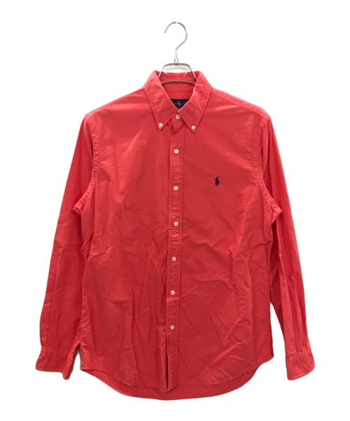 POLO RALPH LAUREN（ポロ・ラルフローレン）POLO RALPH LAUREN (ポロ・ラルフローレン) ボタンダウンシャツ レッド サイズ:Ｍの古着・服飾アイテム