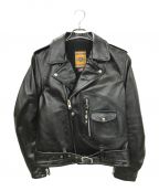 Schottショット）の古着「PERFECTO Motorcycle Jacket　BECK MODEL 馬革」｜ブラック