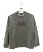 A.P.C.アーペーセー）の古着「ロゴスウェット」｜グレー