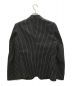 BLACK COMME des GARCONS (ブラック コムデギャルソン) ストライプ3Bジャケット ブラック サイズ:Ｍ：12000円