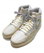 NIKE×Bephies Beauty Supply×UNIONナイキ×ベフィーズビューティーサプライ×ユニオン）の古着「Air Jordan 1 High OG」｜セイル×グレー×ホワイト