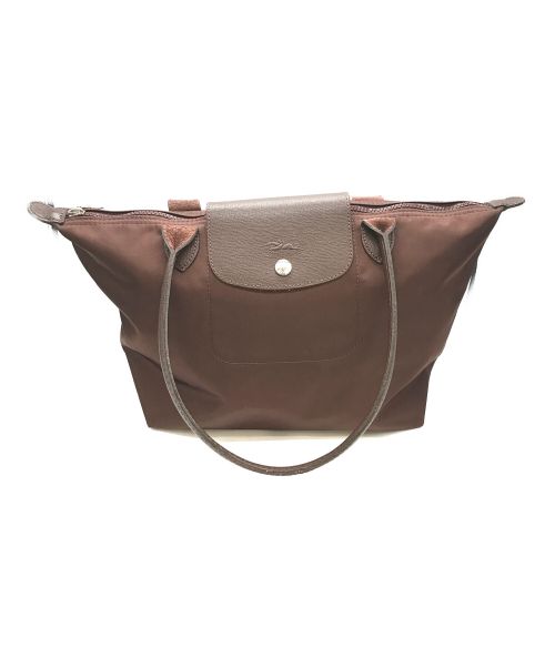 LONGCHAMP（ロンシャン）LONGCHAMP (ロンシャン) 舟形トートバッグ　L2605578203 ブラウンの古着・服飾アイテム