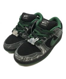 NIKE×There Skateboards（ナイキ×ゼアスケートボード）の古着「Dunk Low Pro "Anthracite and Gorge Green"　There Skateboards」｜ブラック×グリーン