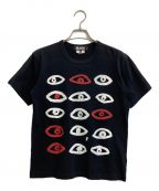 BLACK COMME des GARCONSブラック コムデギャルソン）の古着「Tシャツ」｜ブラック