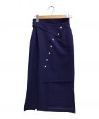 UNITED TOKYOユナイテッドトーキョー）の古着「ナイロンピケタイトスカート」｜パープル