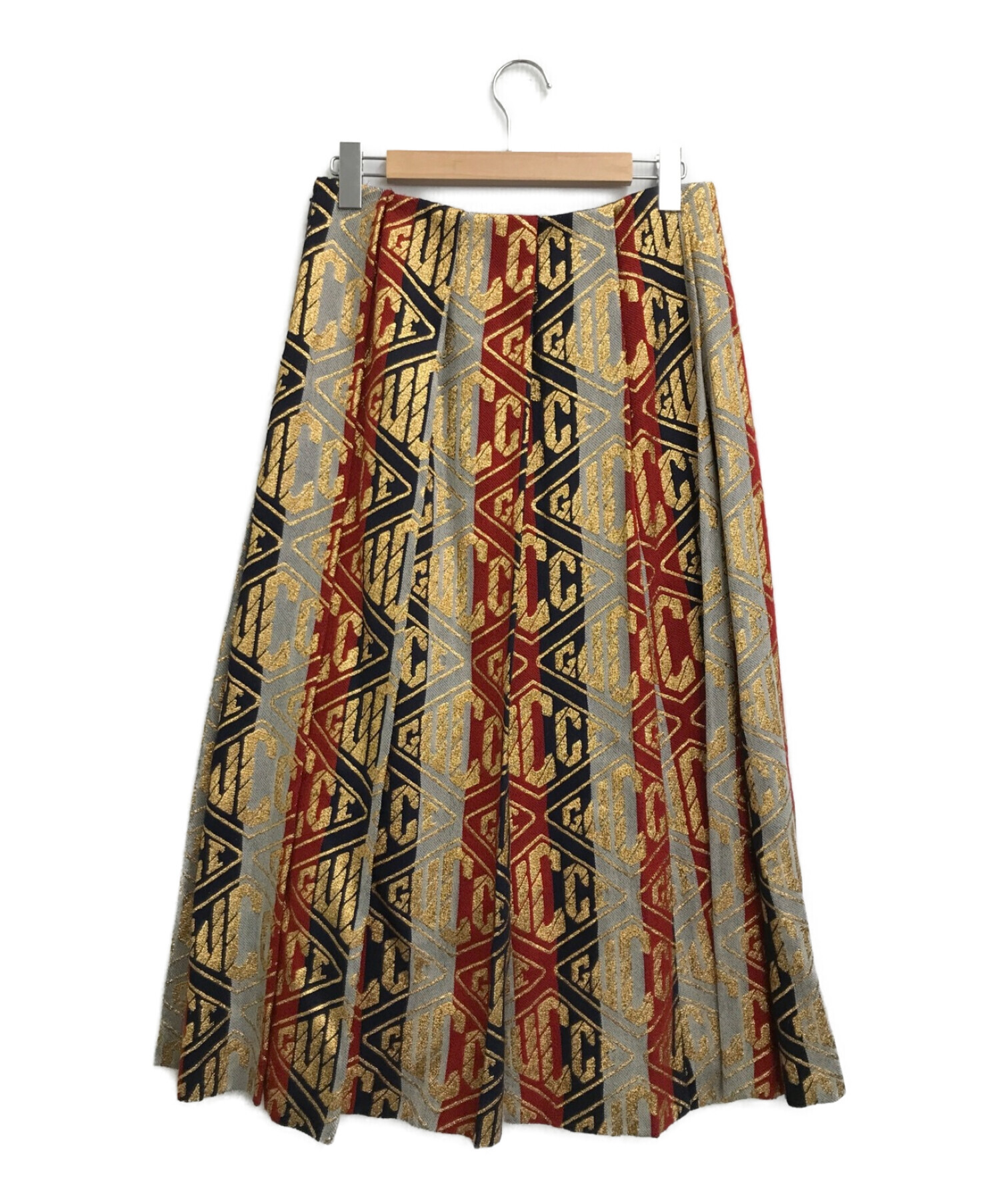 新品］グッチ スカート Lurex Gucci Game Wool Skirt ngadirgo