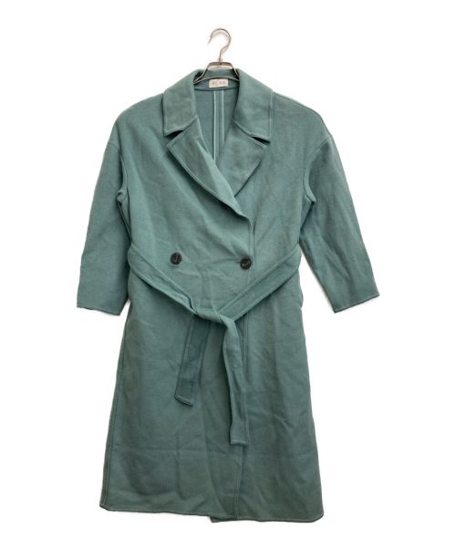 PLST（プラステ）PLST (プラステ) ウールナイロンリバーコート グリーン サイズ:Sの古着・服飾アイテム