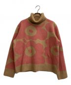 marimekkoマリメッコ）の古着「Rudia knitted wool pullover」｜ピンク