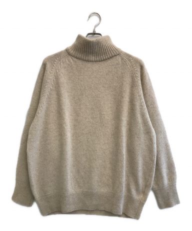 【中古・古着通販】PHLANNEL SOL (フランネル ソル) YAK WOOL KNIT ベージュ サイズ:4｜ブランド・古着通販  トレファク公式【TREFAC FASHION】スマホサイト