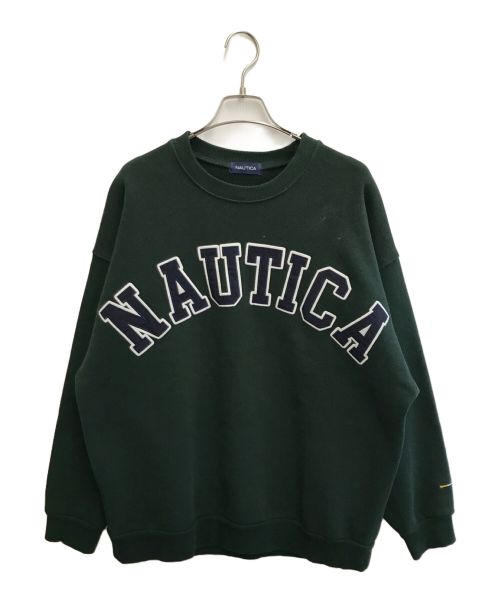 NAUTICA（ノーティカ）NAUTICA (ノーティカ) スウェット グリーン サイズ:SIZEMの古着・服飾アイテム