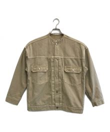 latelier denim d iena（イエナ）の古着「カラーチノリメイクルーズブルゾン」｜ベージュ