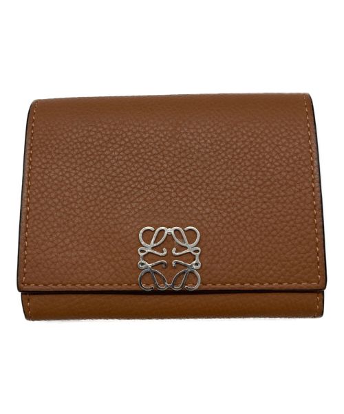 LOEWE（ロエベ）LOEWE (ロエベ) ANAGRAM COIN CARDHOLDER ブラウンの古着・服飾アイテム