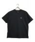 stussy（ステューシー）の古着「ロゴ刺繍Tシャツ」｜ブラック