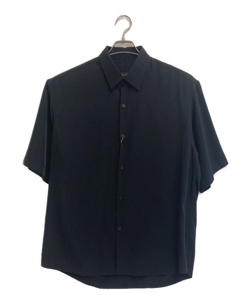 LAD MUSICIAN（ラッドミュージシャン）LAD MUSICIAN (ラッドミュージシャン) SHORT SLEEVE BIG SHIRT ブラック サイズ:42の古着・服飾アイテム