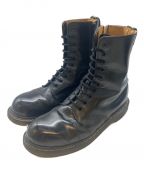 Dr.Martens×YOHJI YAMAMOTOドクターマーチン×ヨウジヤマモト）の古着「10EYE STEEL BOOTS」｜ブラック