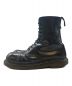 Dr.Martens (ドクターマーチン) YOHJI YAMAMOTO (ヨウジヤマモト) 10EYE STEEL BOOTS ブラック サイズ:8：14800円