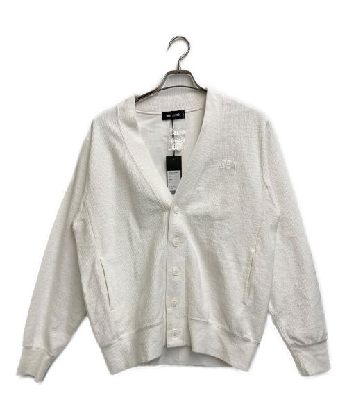 WIND AND SEA（ウィンド アンド シー）WIND AND SEA (ウィンダンシー) Pile Cardigan ホワイト サイズ:Sの古着・服飾アイテム