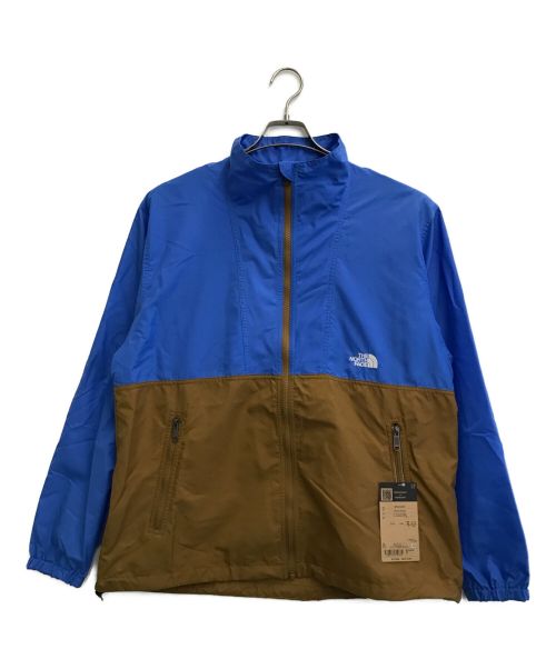 THE NORTH FACE（ザ ノース フェイス）THE NORTH FACE (ザ ノース フェイス) Compact Blouson ブルー×ブラウン サイズ:Lの古着・服飾アイテム