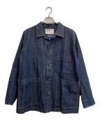 MHLエムエイチエル）の古着「CANTON LIGHT DENIM」｜インディゴ