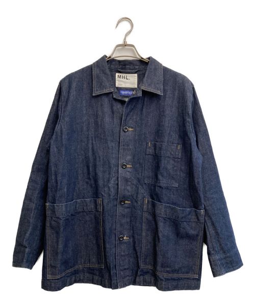 MHL（エムエイチエル）MHL (エムエイチエル) CANTON LIGHT DENIM インディゴ サイズ:38の古着・服飾アイテム