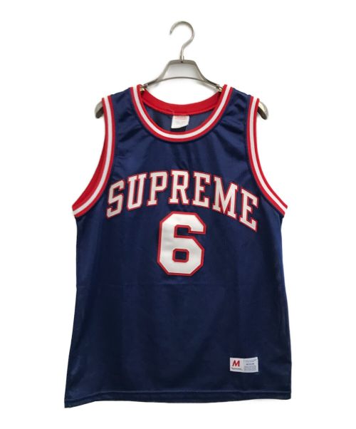 SUPREME（シュプリーム）SUPREME (シュプリーム) basketball jersey ブルー サイズ:Mの古着・服飾アイテム