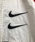 中古・古着 NIKE (ナイキ) SWOOSH HOODY WOVEN JACKET ホワイト×ブラック×レッド サイズ:M：3980円