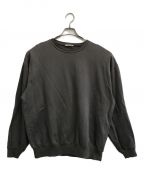 AURALEEオーラリー）の古着「ELASTIC HIGH GAUGE SWEAT P/O」｜グレー