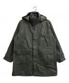 THE NORTHFACE PURPLELABELザ・ノースフェイス パープルレーベル）の古着「65/35 HYVENT Stand Collar Coat」｜オリーブ