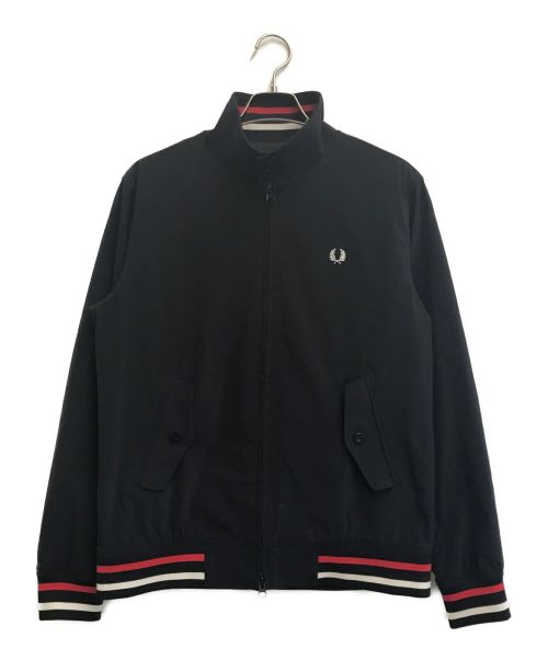 FRED PERRY（フレッドペリー）FRED PERRY (フレッドペリー) ジップアップジャケット ブラック サイズ:Mの古着・服飾アイテム