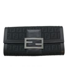 FENDI（フェンディ）の古着「長財布」｜ブラック