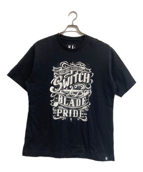 SWITCHBLADE（スイッチブレード）SWITCHBLADE (スイッチブレード) オールドサインズプライドTシャツ ブラック サイズ:Lの古着・服飾アイテム