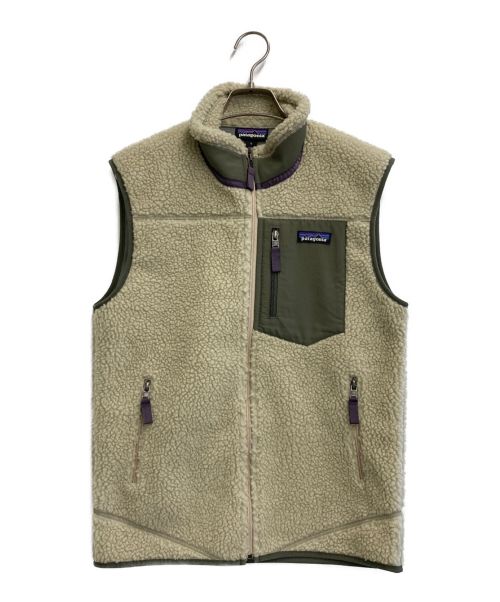 Patagonia（パタゴニア）Patagonia (パタゴニア) Mens Classic Retro-X Vest アイボリー サイズ:Sの古着・服飾アイテム