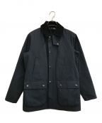 Barbourバブアー）の古着「BEDALE SL NON WAX」｜ネイビー