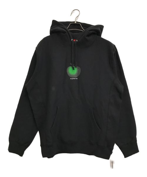 SUPREME（シュプリーム）Supreme (シュプリーム) Apple Hoodes Sweatshirt ブラック サイズ:Lの古着・服飾アイテム